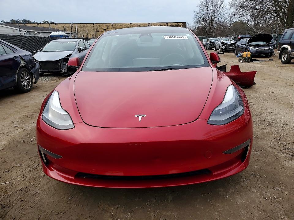 78346895 :رقم المزاد ، 5YJ3E1EA7NF192029 vin ، 2022 Tesla Model 3 مزاد بيع