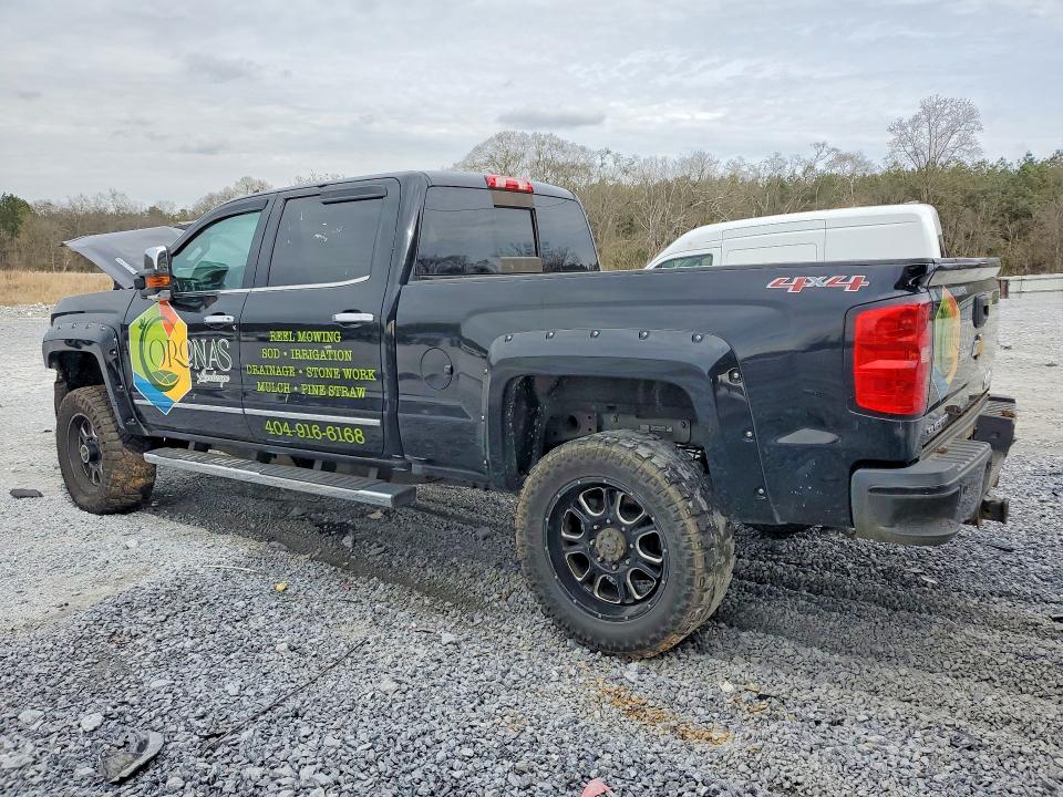76860975 :رقم المزاد ، 1GC1KXE87FF673458 vin ، 2015 Chevrolet Silverado مزاد بيع