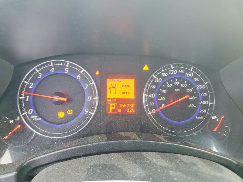 77730905 :رقم المزاد ، JN1AJ0HR0AM758003 vin ، 2010 Infiniti Ex35 مزاد بيع