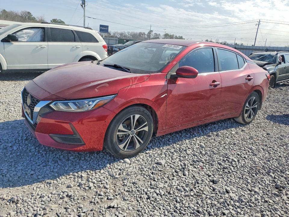 78087695 :رقم المزاد ، 3N1AB8CV5MY215425 vin ، 2021 Nissan Sentra مزاد بيع