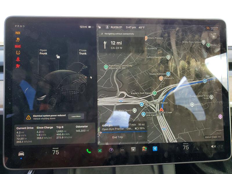 2021 Tesla Model Y მანქანა იყიდება აუქციონზე, vin: 5YJYGDEE1MF137854, აუქციონის ნომერი: 77628065