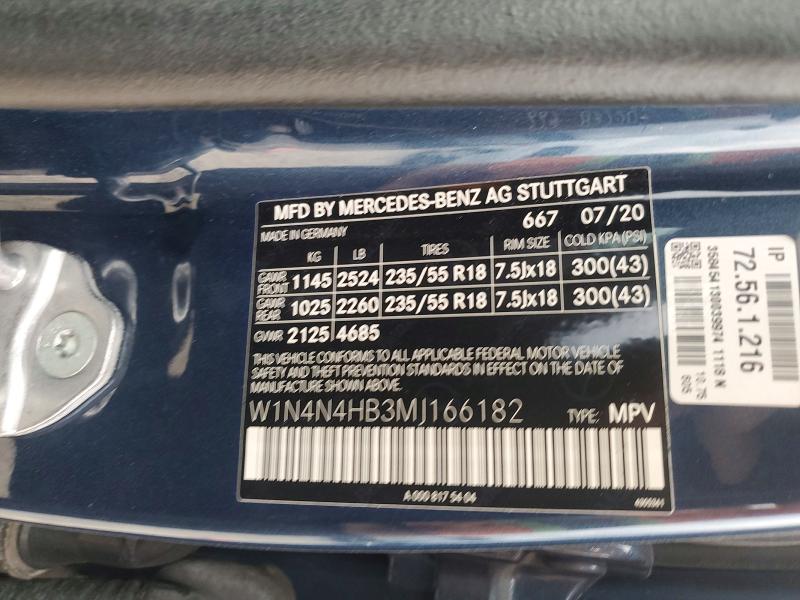 Продажа на аукционе авто 2021 Mercedes-benz Gla, vin: W1N4N4HB3MJ166182, номер лота: 77267575