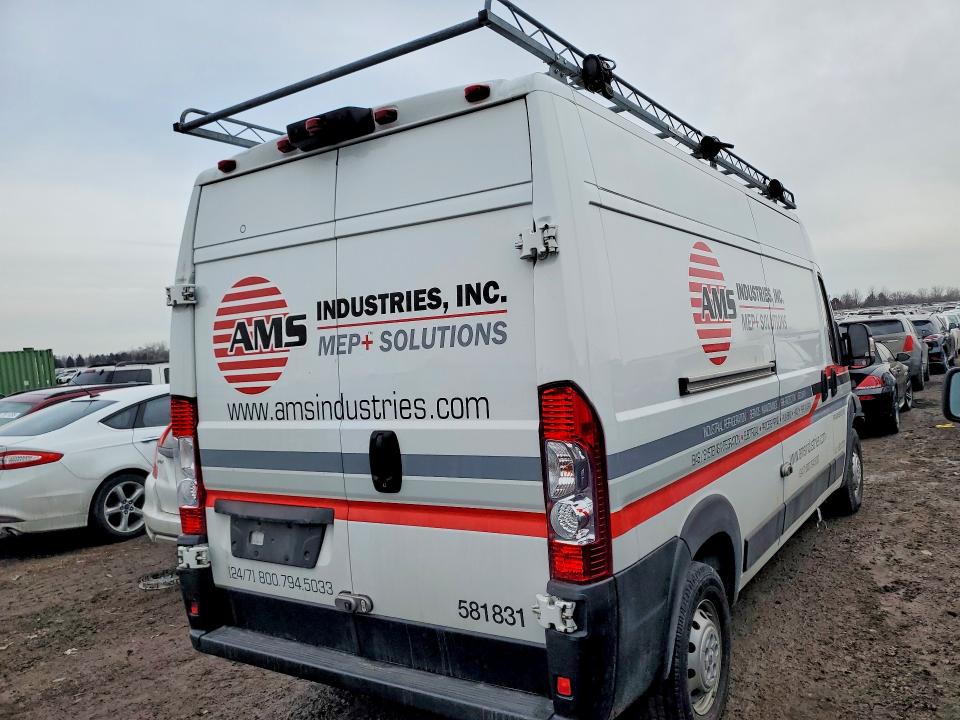 Продаж на аукціоні авто 2021 Ram Promaster 2500, vin: 3C6LRVDG3ME581831, номер лоту: 77072145