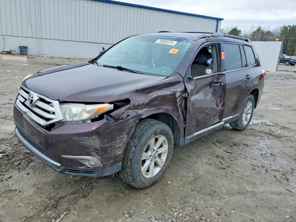 78886575 :رقم المزاد ، 5TDZA3EH8DS036428 vin ، 2013 Toyota Highlander مزاد بيع