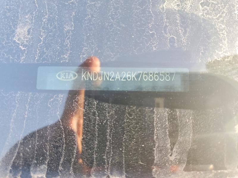 78140615 :رقم المزاد ، KNDJN2A26K7686587 vin ، 2019 Kia Soul مزاد بيع
