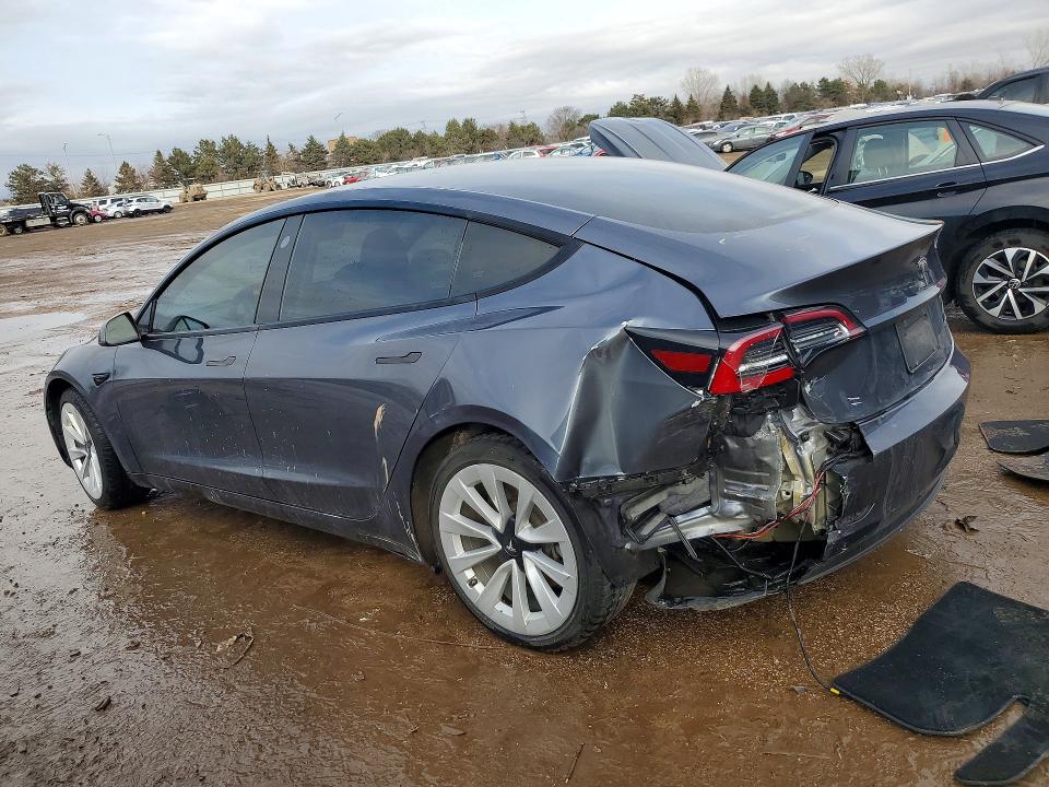 77919985 :رقم المزاد ، 5YJ3E1EB2NF273092 vin ، 2022 Tesla Model 3 مزاد بيع