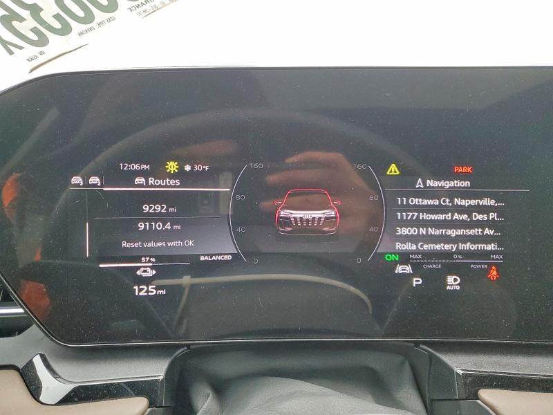 Aukcja sprzedaży 2025 Audi Q6 E-tron, vin: WA124BGF3SA055830, numer aukcji: 78235835