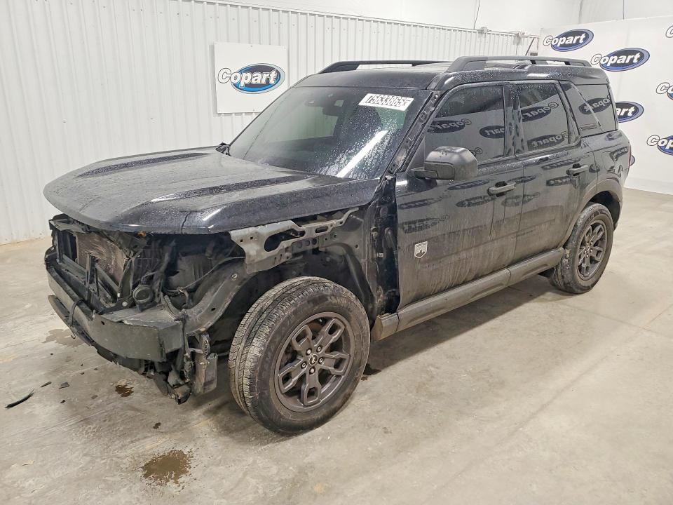 75633865 :رقم المزاد ، 3FMCR9B69MRA54097 vin ، 2021 Ford Bronco Sport مزاد بيع
