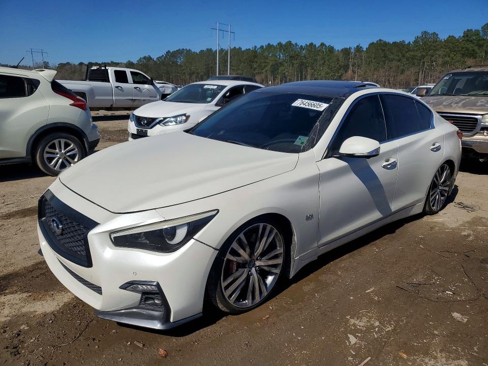 Auction sale of the 2018 Infiniti Q50, vin: JN1EV7AP3JM355608, lot number: 76456605