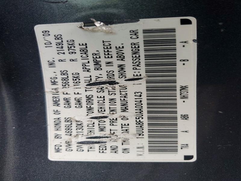 Продажа на аукционе авто 2010 Acura Tl, vin: 19UUA8F50AA004143, номер лота: 75907695