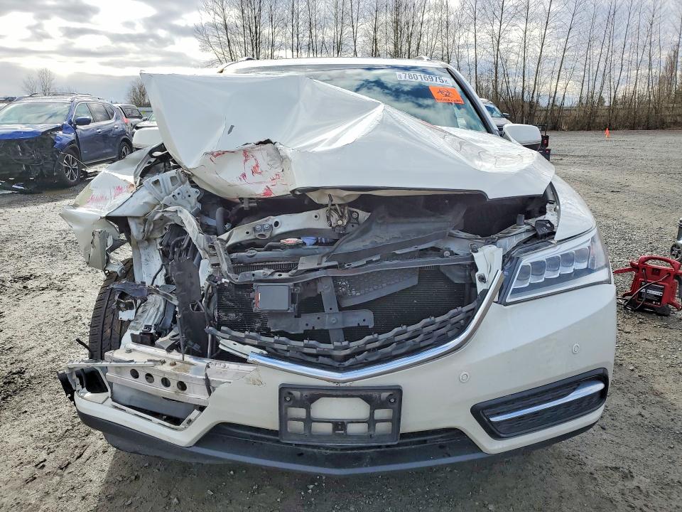 Продаж на аукціоні авто 2016 Acura Mdx, vin: 5FRYD4H93GB036275, номер лоту: 78016975
