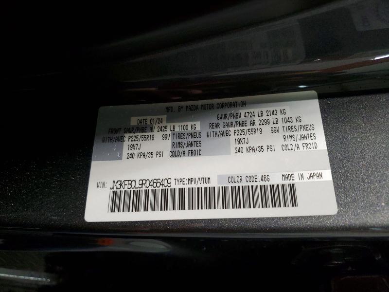 Aukcja sprzedaży 2024 Mazda Cx-5, vin: JM3KFBCL9R0466409, numer aukcji: 79540035