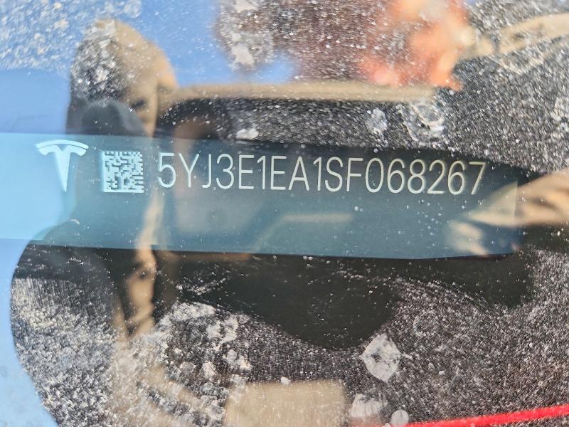 Продажа на аукционе авто 2025 Tesla Model 3, vin: 5YJ3E1EA1SF068267, номер лота: 77003415