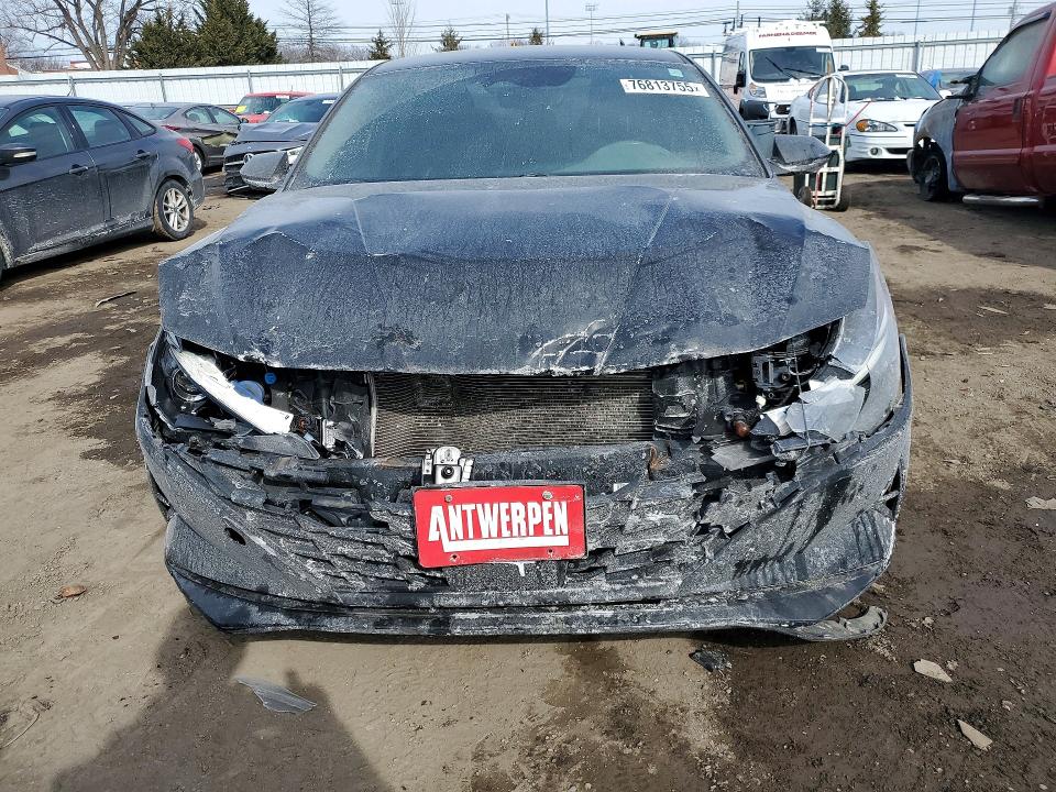 2021 Hyundai Elantra მანქანა იყიდება აუქციონზე, vin: KMHLS4AG3MU105216, აუქციონის ნომერი: 76813755