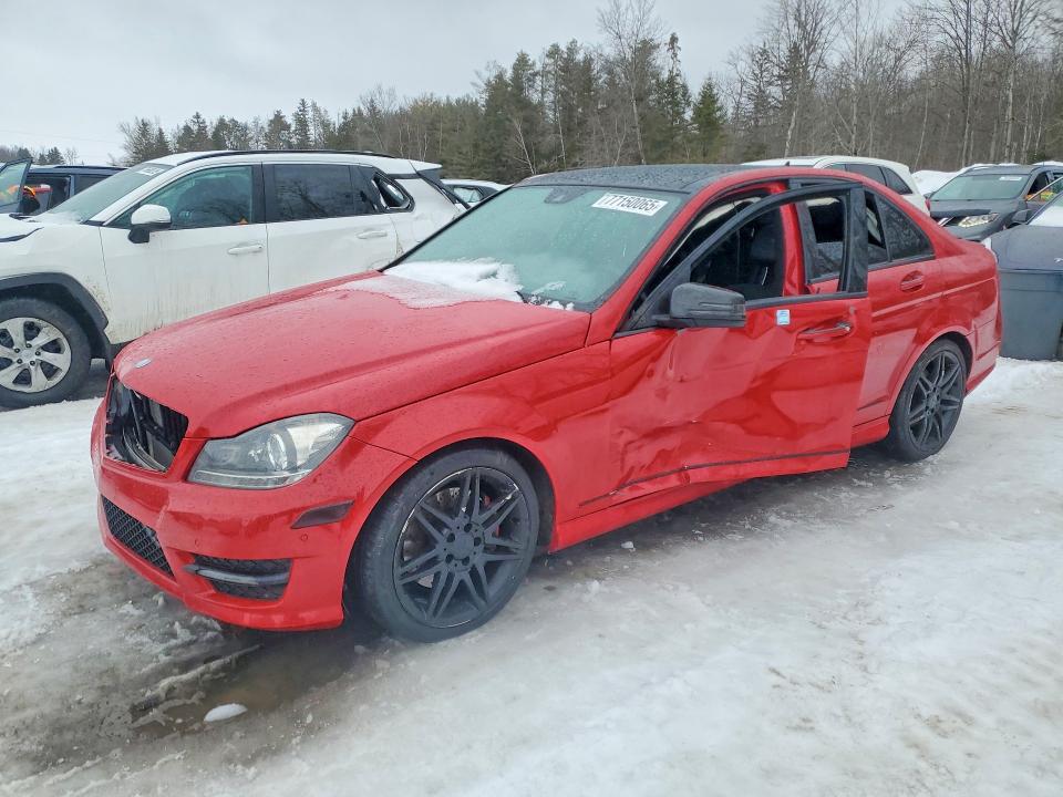Auction sale of the 2014 Mercedes-benz C, vin: WDDGF8JB8EA954837, lot number: 77150065