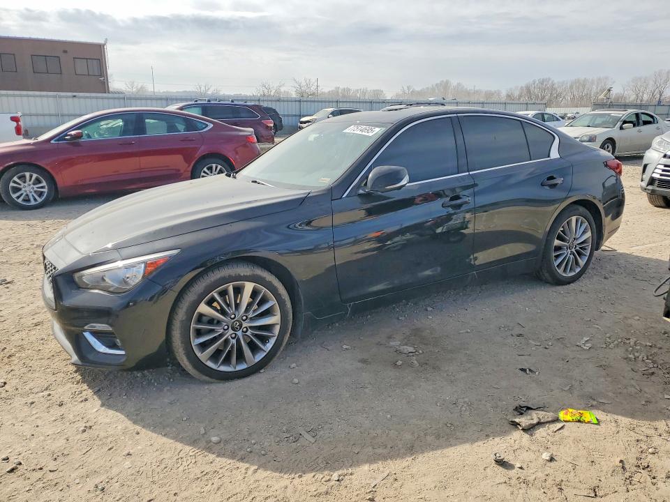 Продаж на аукціоні авто 2021 Infiniti Q50, vin: JN1EV7BR7MM750749, номер лоту: 77514695