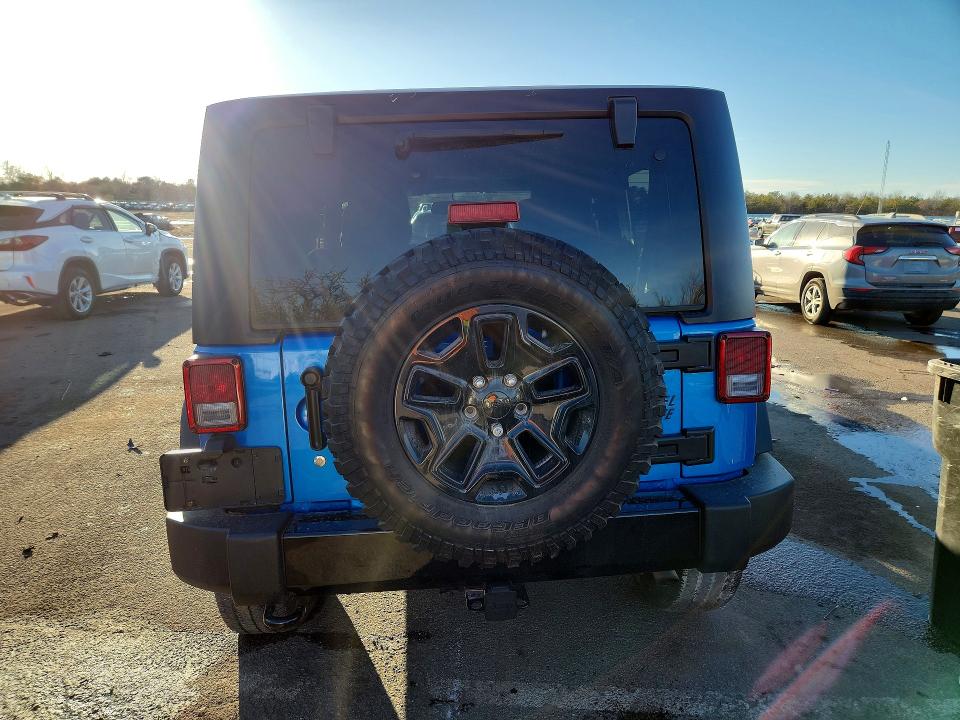 76353185 :رقم المزاد ، 1C4AJWAG2GL165802 vin ، 2016 Jeep Wrangler مزاد بيع