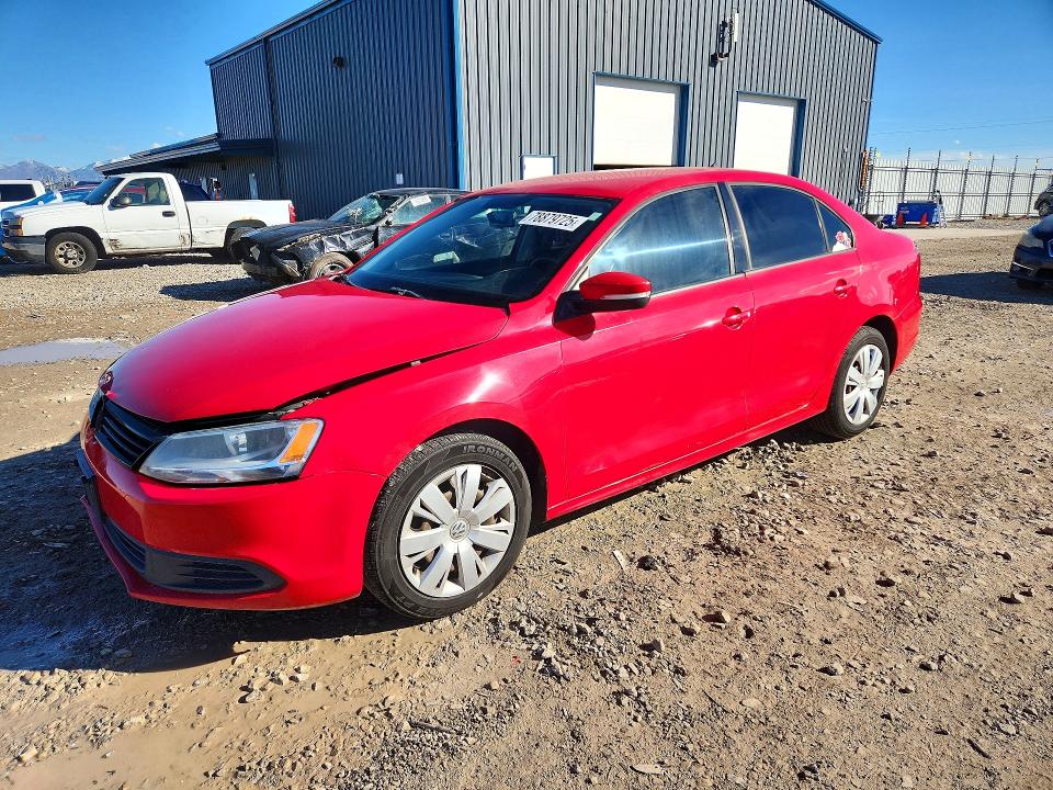 2014 Volkswagen Jetta მანქანა იყიდება აუქციონზე, vin: 3VWD17AJ8EM413123, აუქციონის ნომერი: 78879725