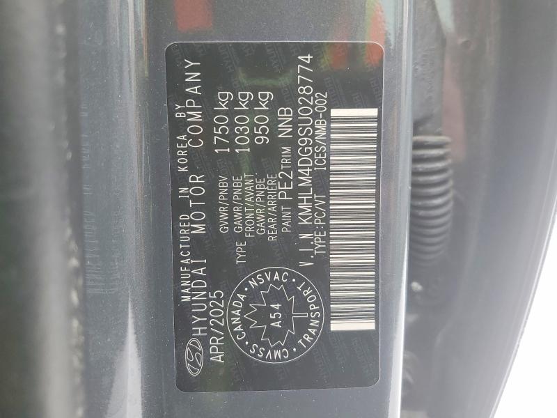 Aukcja sprzedaży 2025 Hyundai Elantra, vin: KMHLM4DG9SU028774, numer aukcji: 75389075