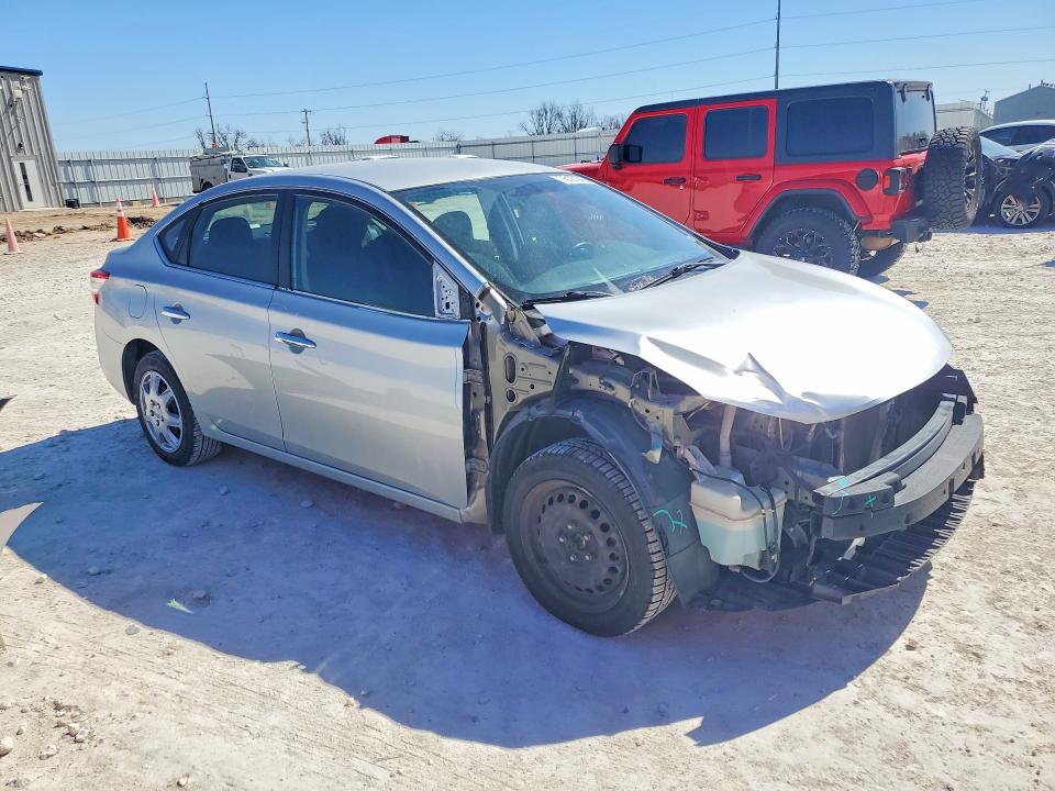 2015 Nissan Sentra მანქანა იყიდება აუქციონზე, vin: 3N1AB7AP1FY339791, აუქციონის ნომერი: 76187945