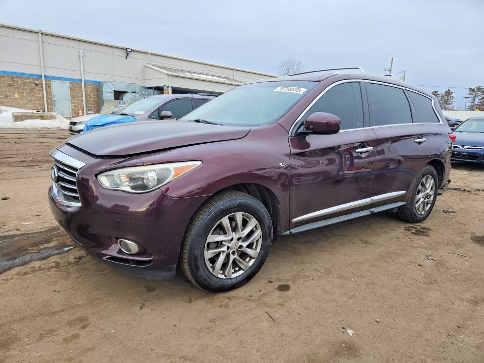 Auction sale of the 2014 Infiniti Qx60, vin: 5N1AL0MN9EC554172, lot number: 76759035