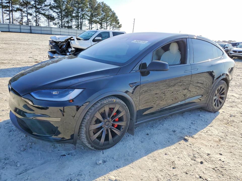 76454195 :رقم المزاد ، 7SAXCBE66RF440725 vin ، 2024 Tesla Model X مزاد بيع