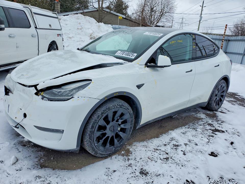 Aukcja sprzedaży 2022 Tesla Model Y, vin: 7SAYGDEE7NF445292, numer aukcji: 77010025