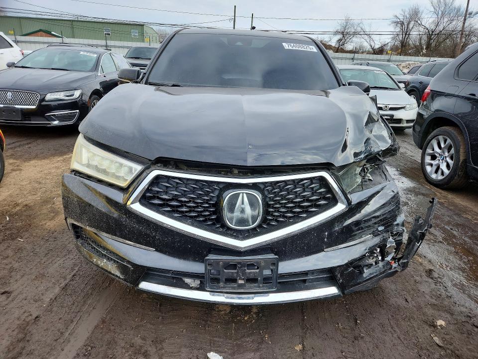 76408825 :رقم المزاد ، 5FRYD4H33HB035205 vin ، 2017 Acura Mdx مزاد بيع