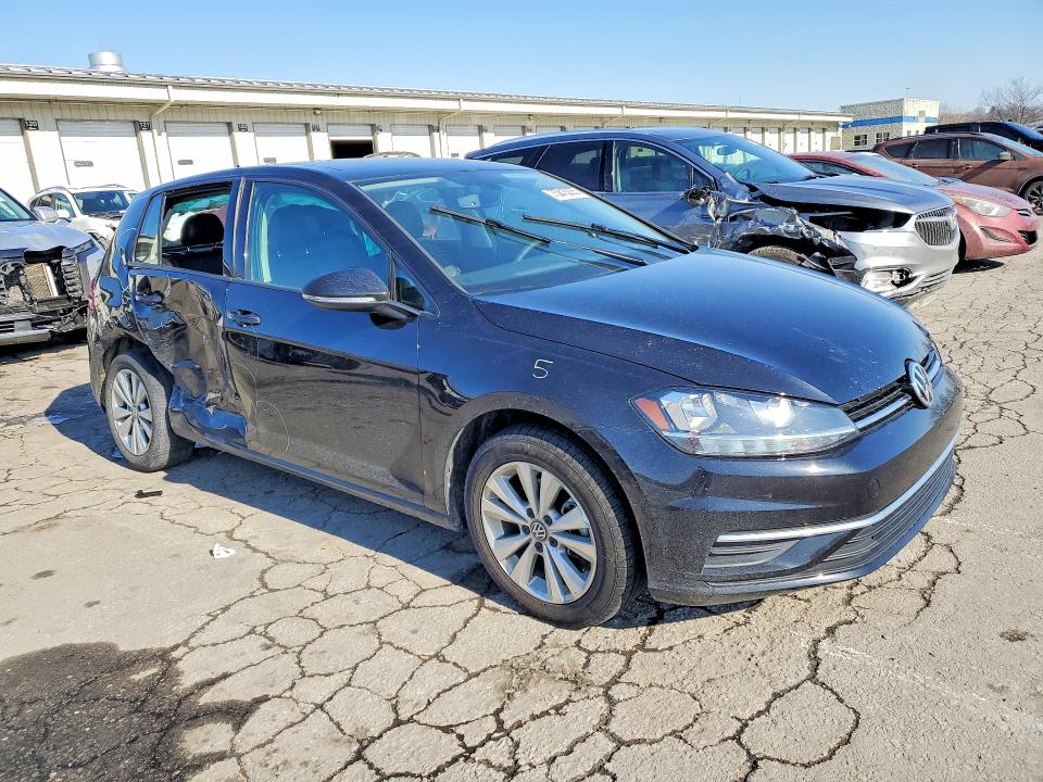 75815355 :رقم المزاد ، 3VWG57AU1LM009623 vin ، 2020 Volkswagen Golf مزاد بيع