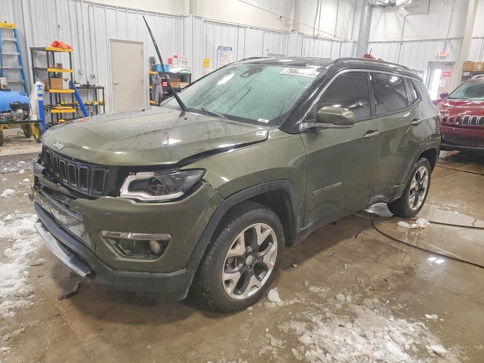 Продажа на аукционе авто 2018 Jeep Compass, vin: 3C4NJDCBXJT356791, номер лота: 76805855