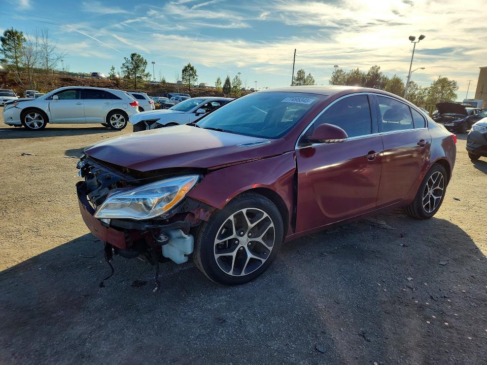 2017 Buick Regal მანქანა იყიდება აუქციონზე, vin: 2G4GL5EX9H9193710, აუქციონის ნომერი: 77495345