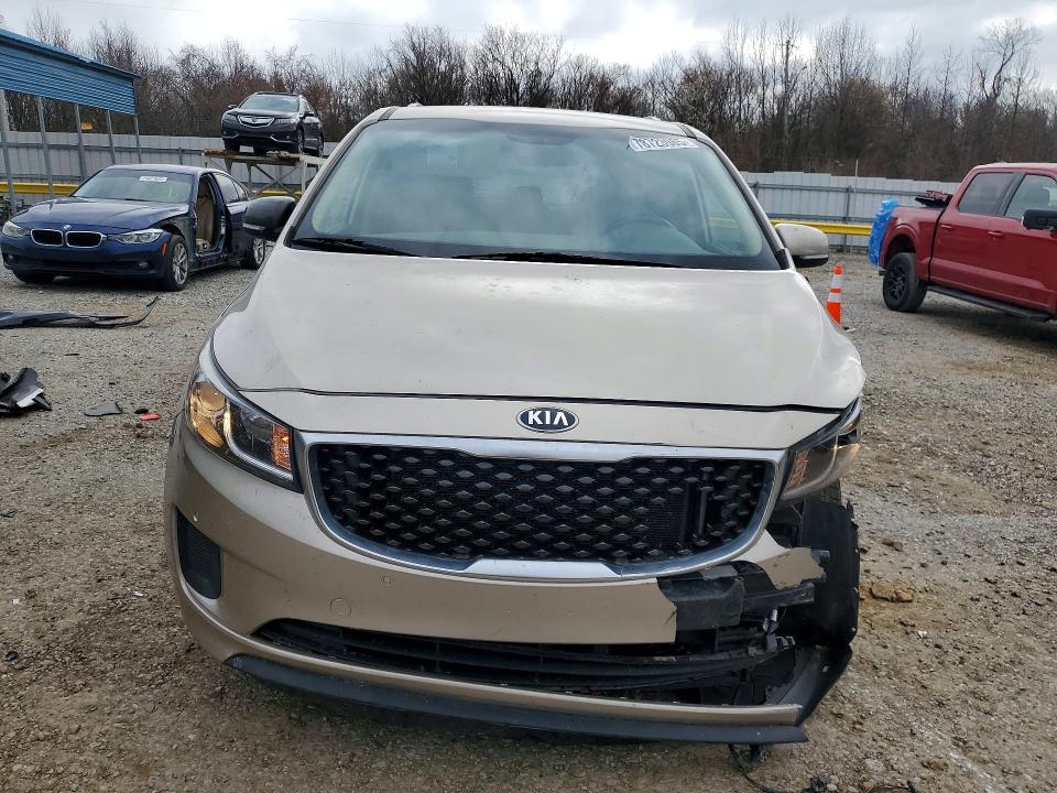 2017 Kia Sedona მანქანა იყიდება აუქციონზე, vin: KNDMB5C12H6284737, აუქციონის ნომერი: 78723985