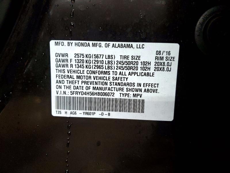 Aukcja sprzedaży 2017 Acura Mdx, vin: 5FRYD4H56HB006072, numer aukcji: 77440165