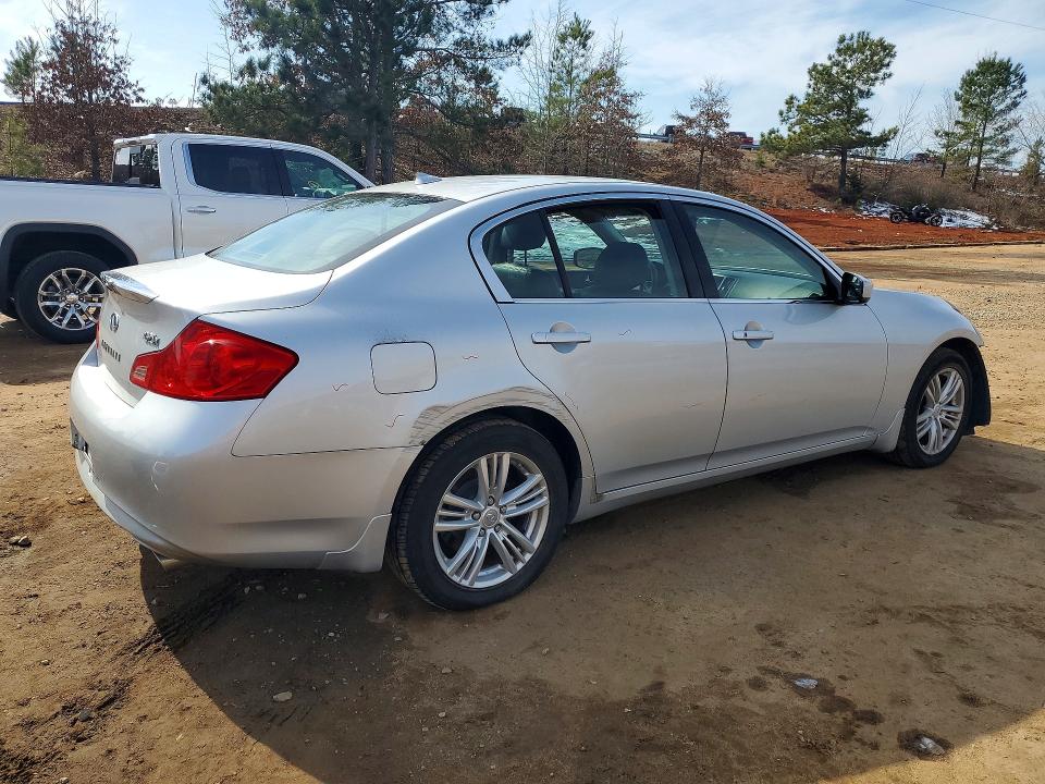 75071675 :رقم المزاد ، JN1DV6AR7BM452285 vin ، 2011 Infiniti G25 مزاد بيع