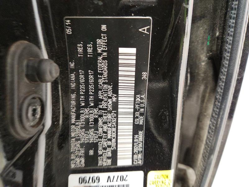 Aukcja sprzedaży 2014 Toyota Sienna, vin: 5TDYK3DC8ES492171, numer aukcji: 77614905