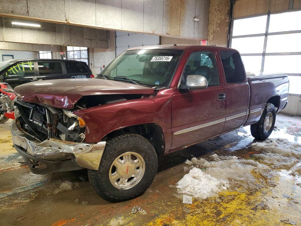 75355715 :رقم المزاد ، 2GTEK19T811364515 vin ، 2001 Gmc New Sierra مزاد بيع