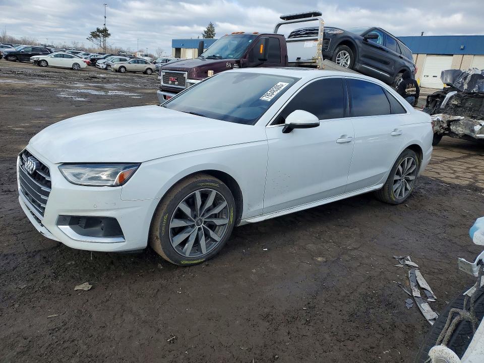 2021 Audi A4 მანქანა იყიდება აუქციონზე, vin: WAUABAF46MA035850, აუქციონის ნომერი: 78548305
