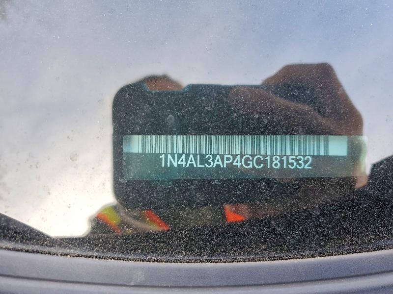 78437275 :رقم المزاد ، 1N4AL3AP4GC181532 vin ، 2016 Nissan Altima مزاد بيع