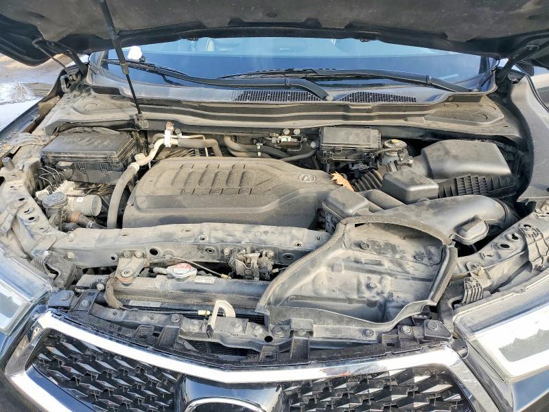 76972875 :رقم المزاد ، 5FRYD4H55HB001333 vin ، 2017 Acura Mdx مزاد بيع
