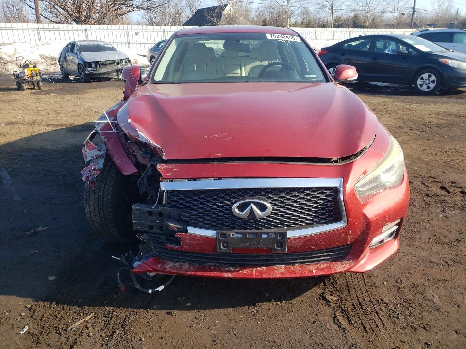 Aukcja sprzedaży 2014 Infiniti Q50, vin: JN1BV7AR6EM697273, numer aukcji: 76290495