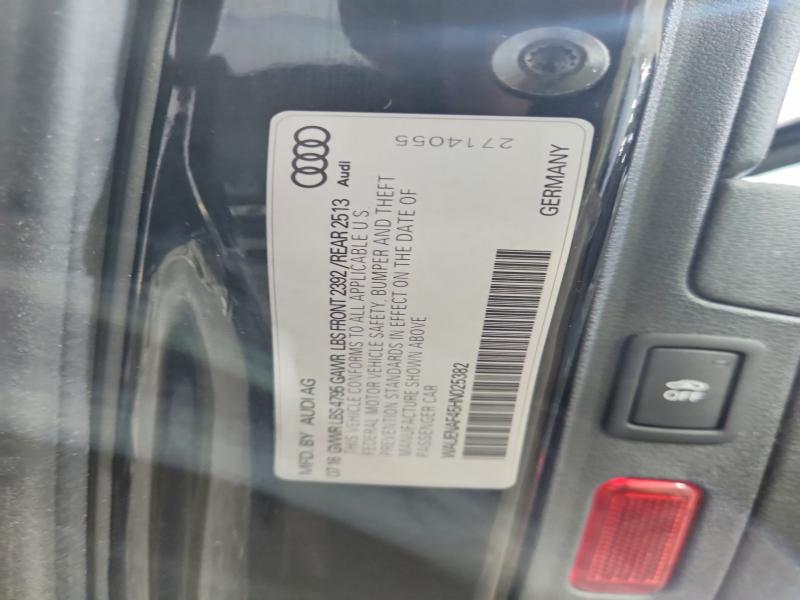 76551005 :رقم المزاد ، WAUENAF45HN025382 vin ، 2017 Audi A4 مزاد بيع
