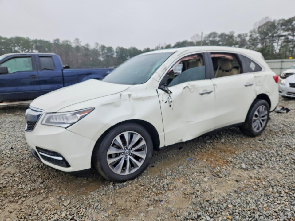 Auction sale of the 2016 Acura Mdx, vin: 5FRYD3H48GB012813, lot number: 77972745