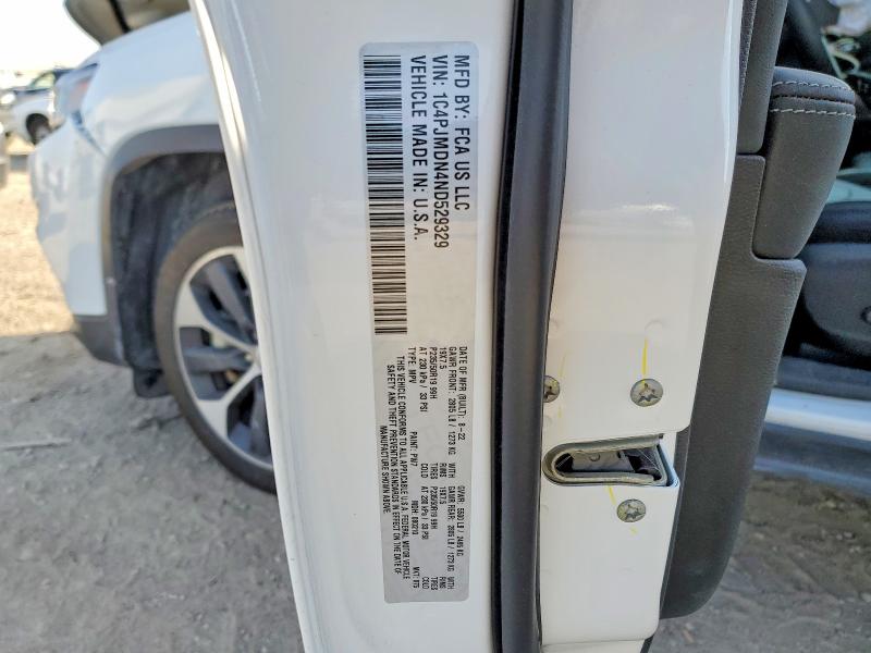 Aukcja sprzedaży 2022 Jeep Cherokee, vin: 1C4PJMDN4ND529329, numer aukcji: 77159045