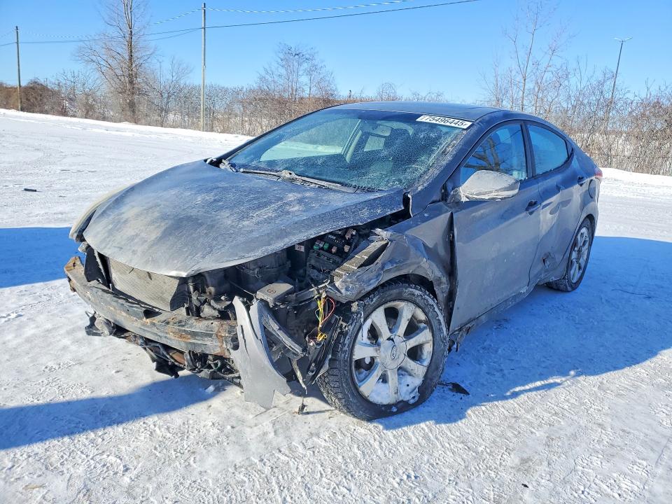 Aukcja sprzedaży 2013 Hyundai Elantra Gl, vin: 5NPDH4AE7DH151731, numer aukcji: 75496445
