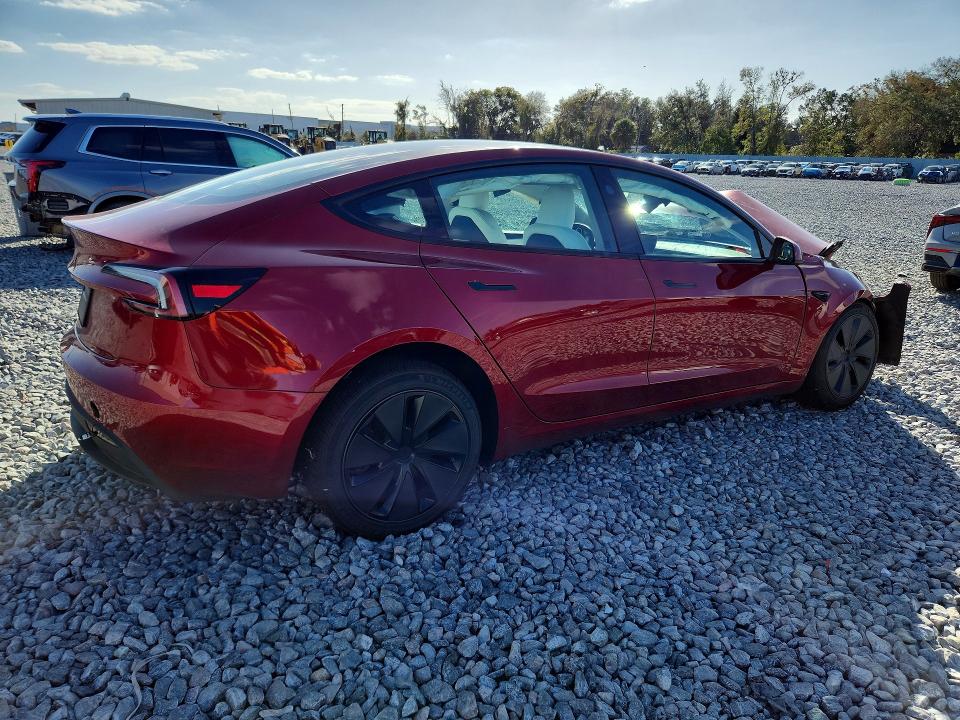 Продажа на аукционе авто 2025 Tesla Model 3, vin: 5YJ3E1EA3SF065841, номер лота: 77962835