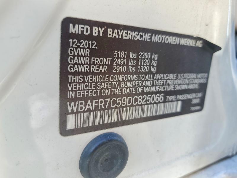 Продажа на аукционе авто 2013 Bmw 535, vin: WBAFR7C59DC825066, номер лота: 77787675