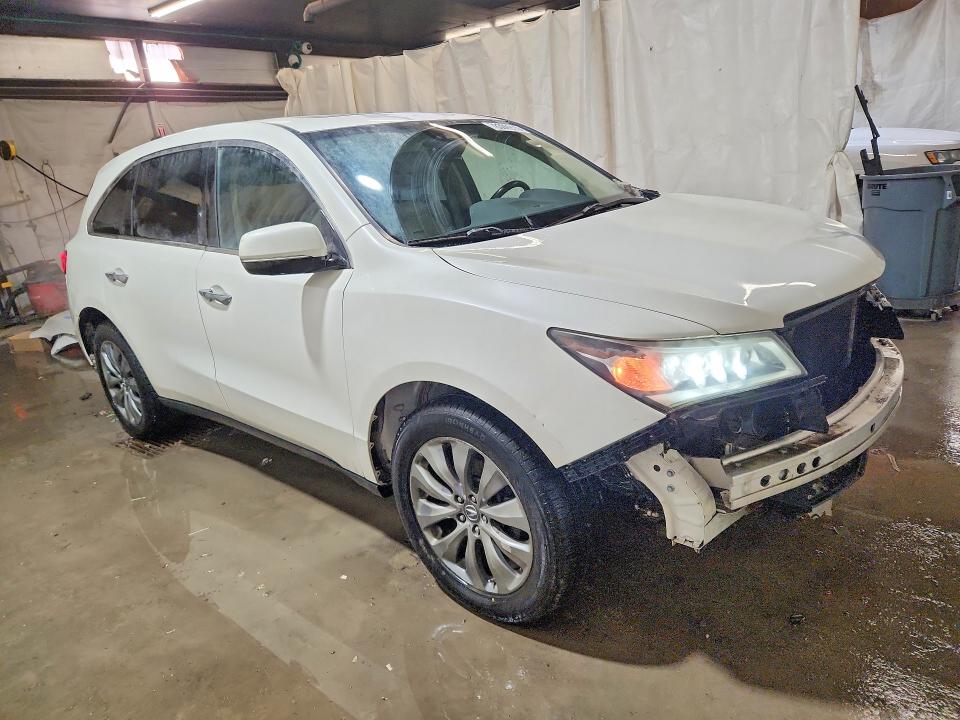 Продаж на аукціоні авто 2016 Acura Mdx, vin: 5FRYD4H64GB018647, номер лоту: 78309915