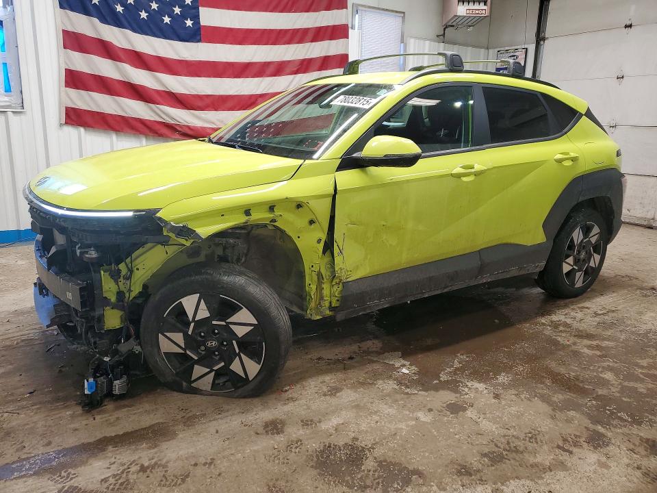2024 Hyundai Kona მანქანა იყიდება აუქციონზე, vin: KM8HCCAB7RU149633, აუქციონის ნომერი: 78032815