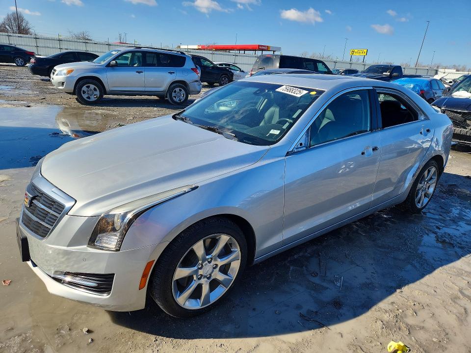 75988325 :رقم المزاد ، 1G6AH5RX4F0125184 vin ، 2015 Cadillac Ats Luxury مزاد بيع