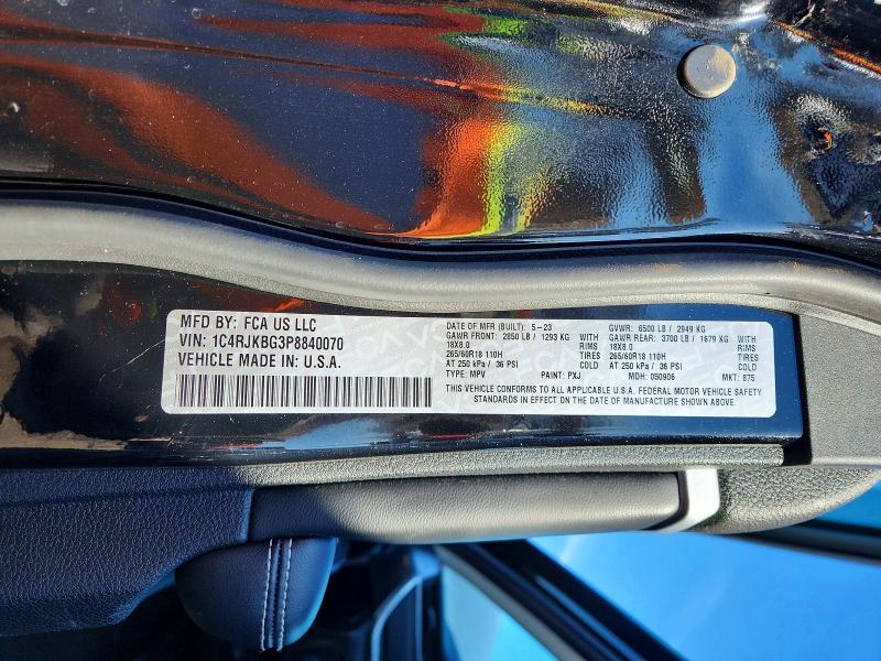 Aukcja sprzedaży 2023 Jeep Grand Cherokee, vin: 1C4RJKBG3P8840070, numer aukcji: 76165595